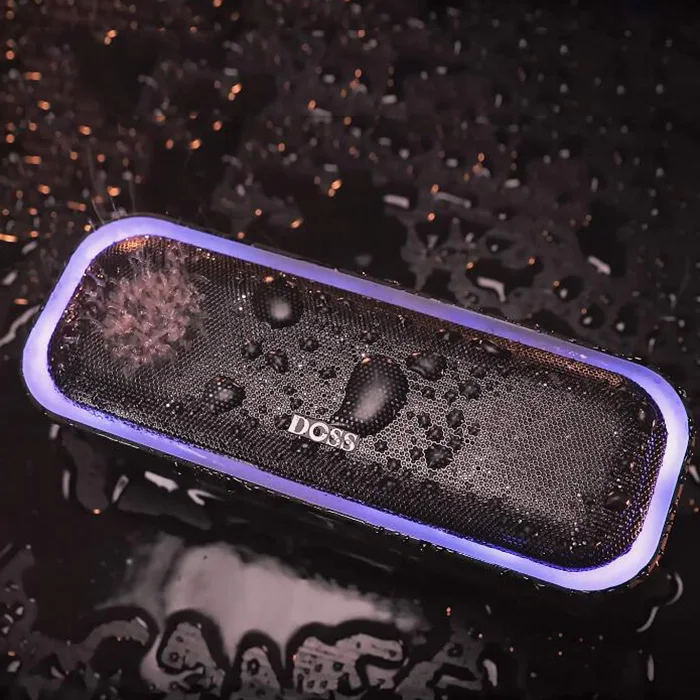 Doss DS BT10 Pro Беспроводная Bluetooth стерео Колонка бас Soundbox со светодиодный