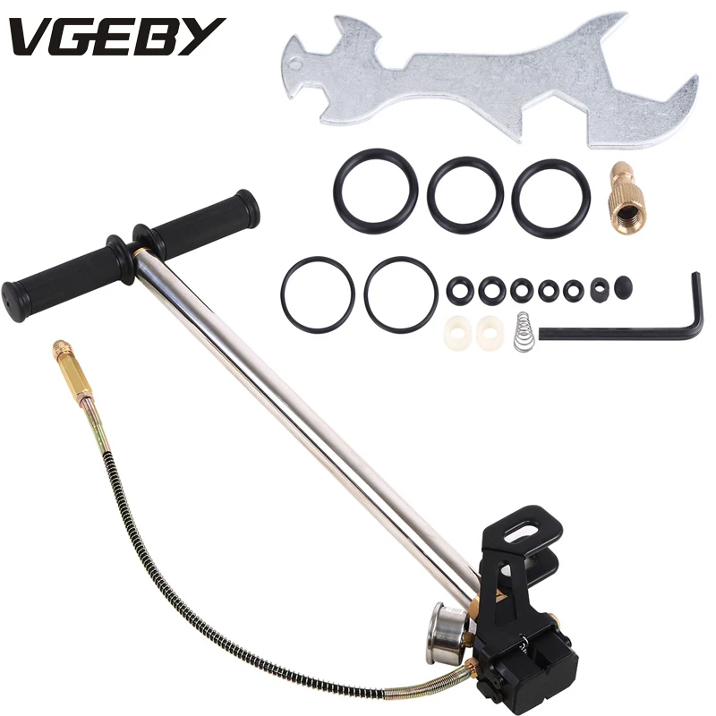 

New Manual Pump 4500PSI PCP Pump 3 Stage Airgun Air Rifle High Pressure PCP Hand Pump with Air filter Paintball Pump NEW