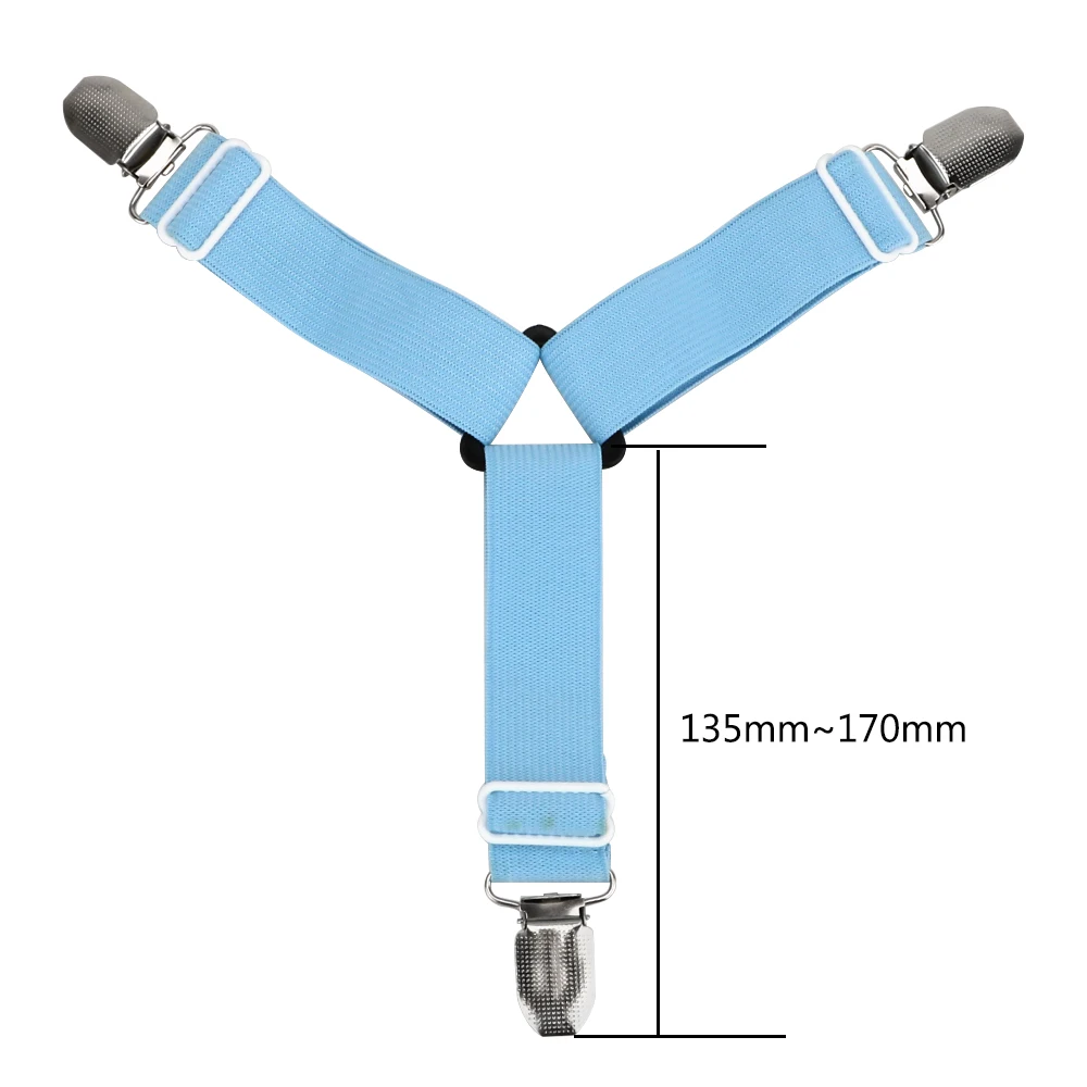 HILIFE 4 Pcs/set Mattress Duvet Blanket Fastener Straps Bed Sheet Fixing Clips Slip-Resistant Belt Cover Grippers Holder