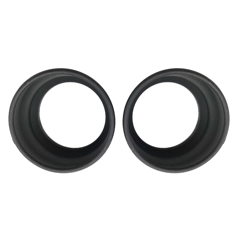 Foldable Pair Eyepiece Eye Cups Rubber Eye Guards Inner Diameter 35 mm for Microscope Ocular Instrument Telescope Accessories
