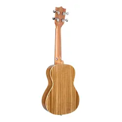 Burks Гавайские гитары укулеле гитары акустическая Ukelele Zebrawood 15 Лада 4 Strings Гавайская гитара 21 струны струнный инструмент для любителей музыки