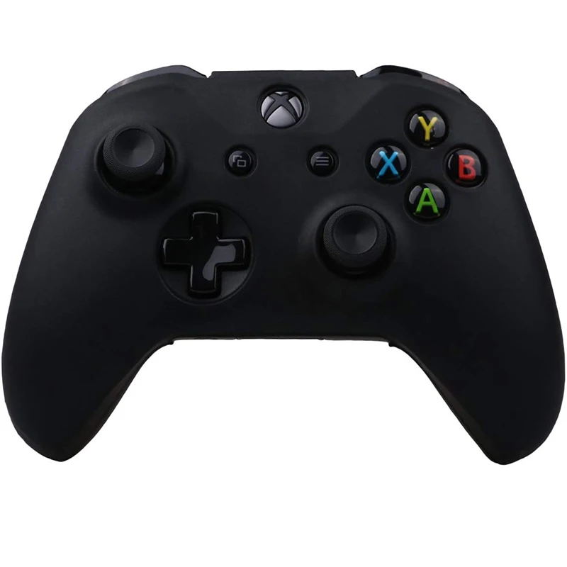 Силиконовый чехол для Microsoft Xbox One X & S контроллер 2 (черный и белый) с Pro Thumb Grips