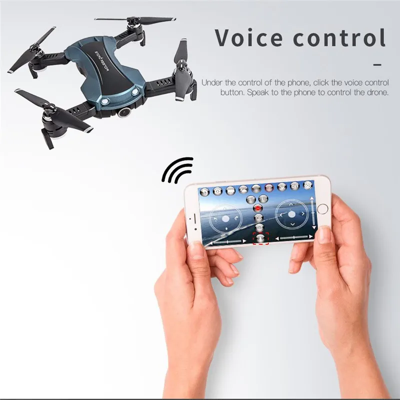 JDRC JD 65G WiFi FPV складной Дрон с 1080P камерой оптическое позиционирование потока режим