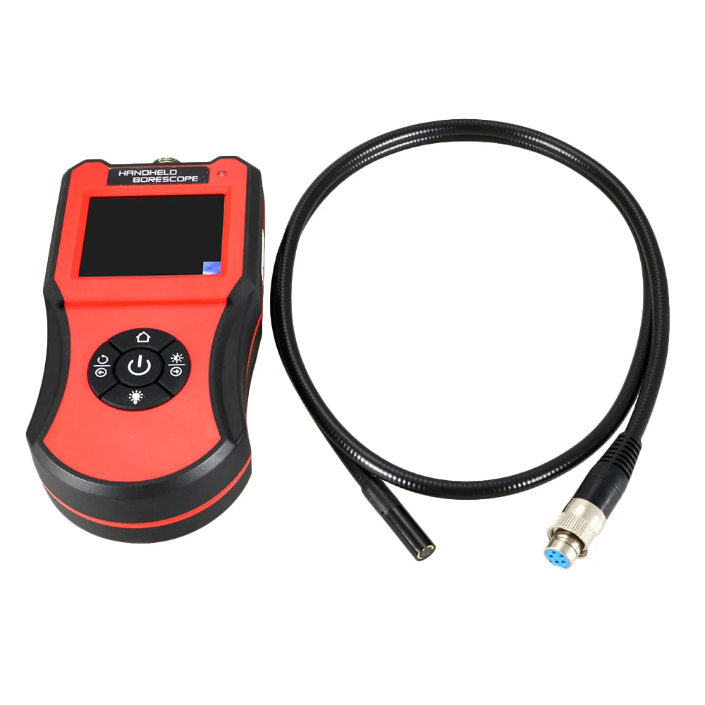 

Handheld Endoscope Borescope Hand-Held Inspection Camera 2.7" LCD Screen Snake Camera with Storage Bag Auto Accessories