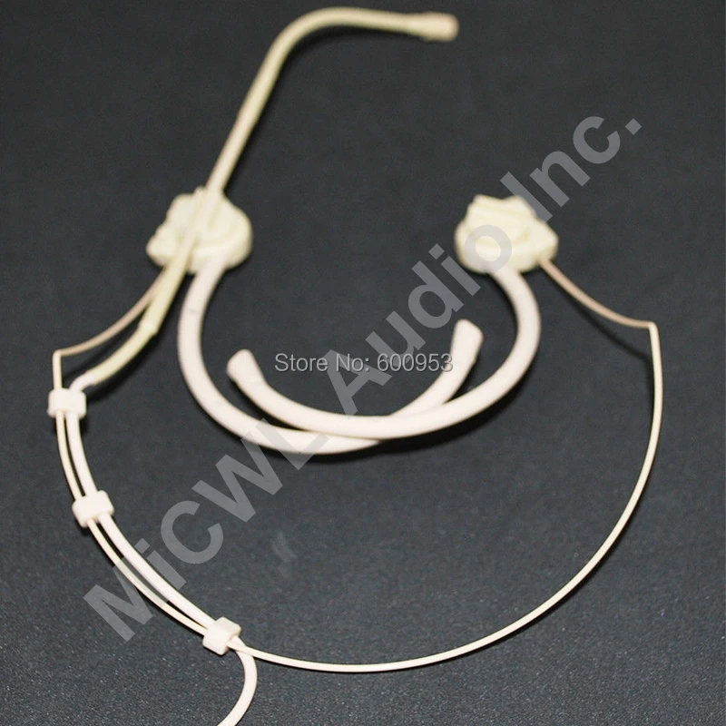 

Pro Wireless Stage Song Headset Microphone For MiPro Wireless Microphones System Beige Folding SP12