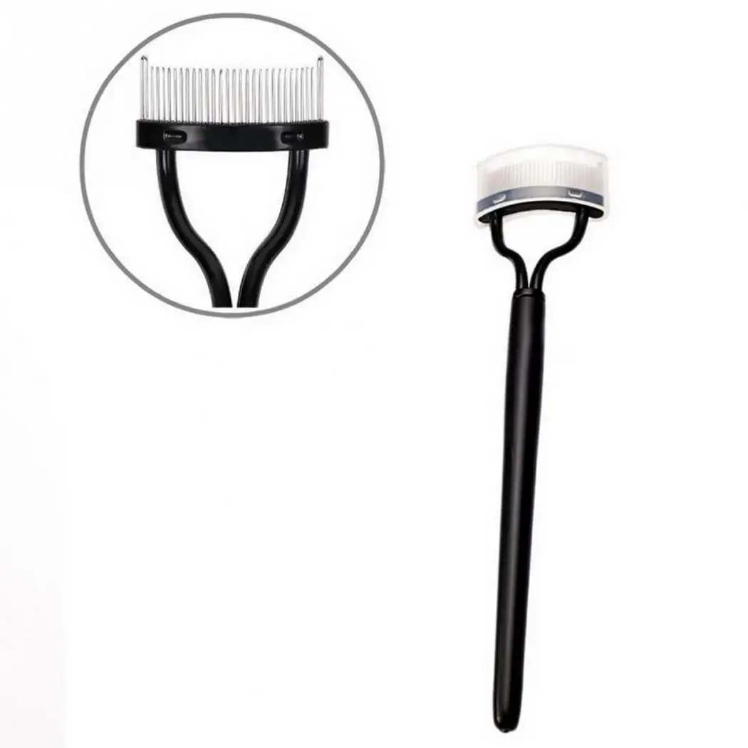 1pc Professional Women Eyelash Comb Lash Separator Lift Curl Metal