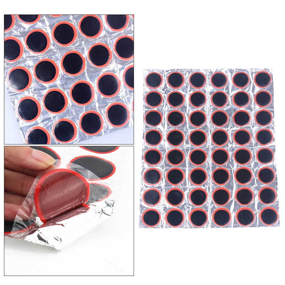 

48pcs 30mm Tire Patch Diameter Inner Tube Puncture Rubber Patches Repair Kit Tyre Patch Tire Repair Tool For Car Auto Vehicle