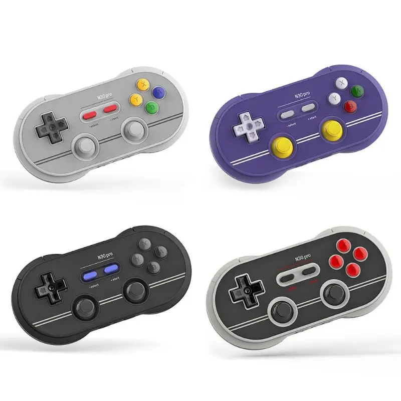 

4 Colors Wireless Bluetooth USB Controller Gamepad Vibration Kinect Joystick Game Pad for N30 Pro2 NS High Quality Game Control