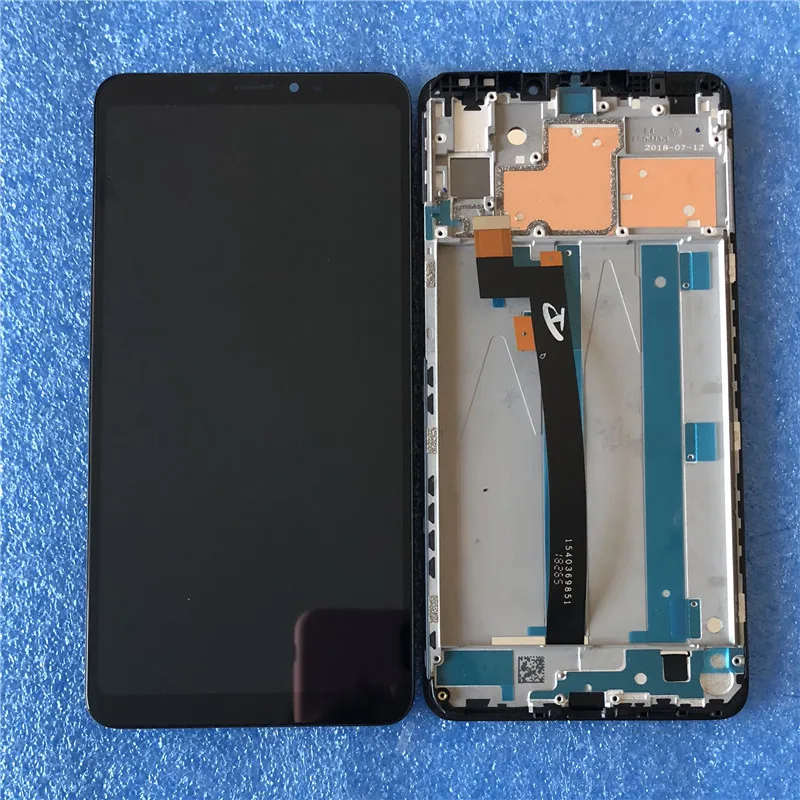 

Axisinternational Display Frame For 6.9"Xiaomi Max 3 Mi Max 3 LCD Screen Display+Touch Digitizer For MIMAX 3 MI Max 3 LCD Screen