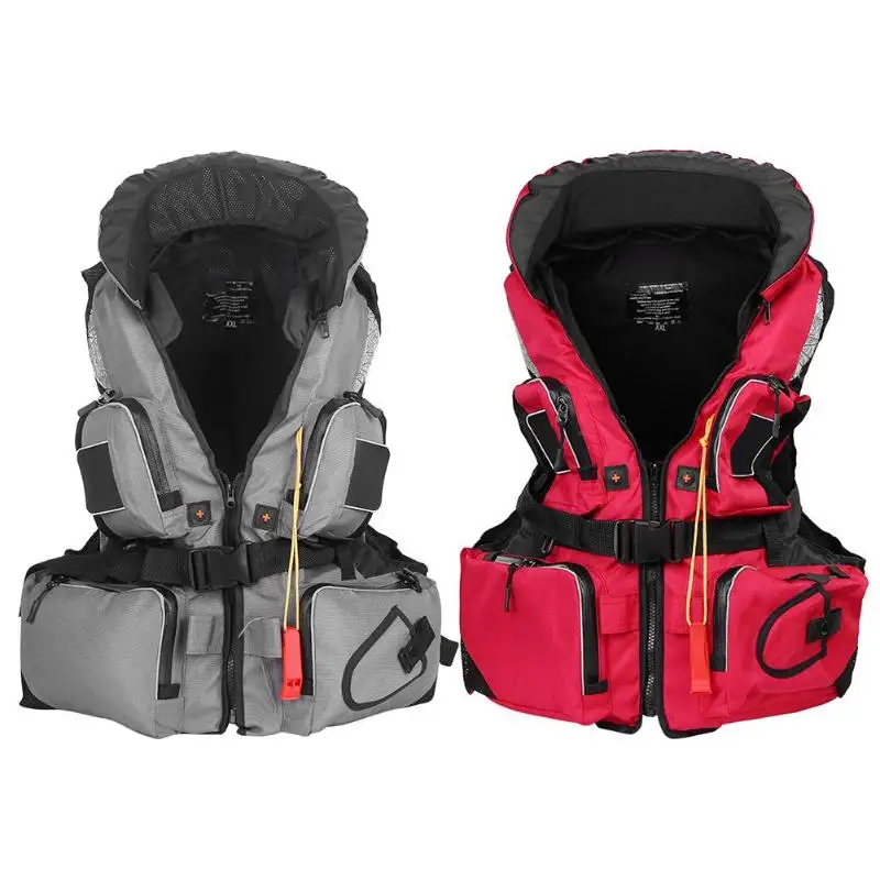 

Professionl Fishing Life Vest Outdoor Water Sports Safety Waistcoat Survival Swimwear,Overall buoyancy 7.5kg