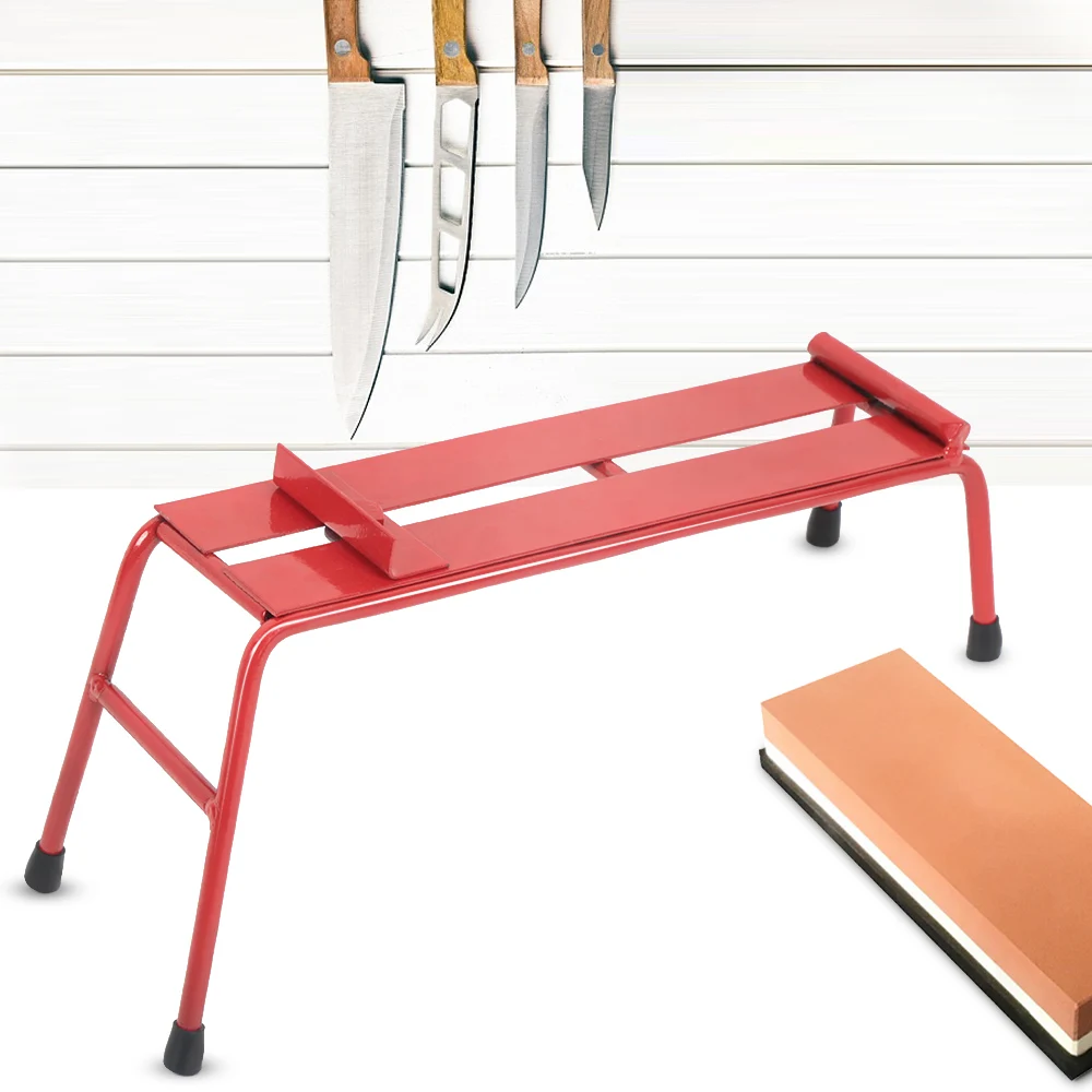 

2019 Kitchen Sharpener Anti-skid Adjustable Whetstone Bracket Household Knife Sharpening Tool Safe Study and Durable