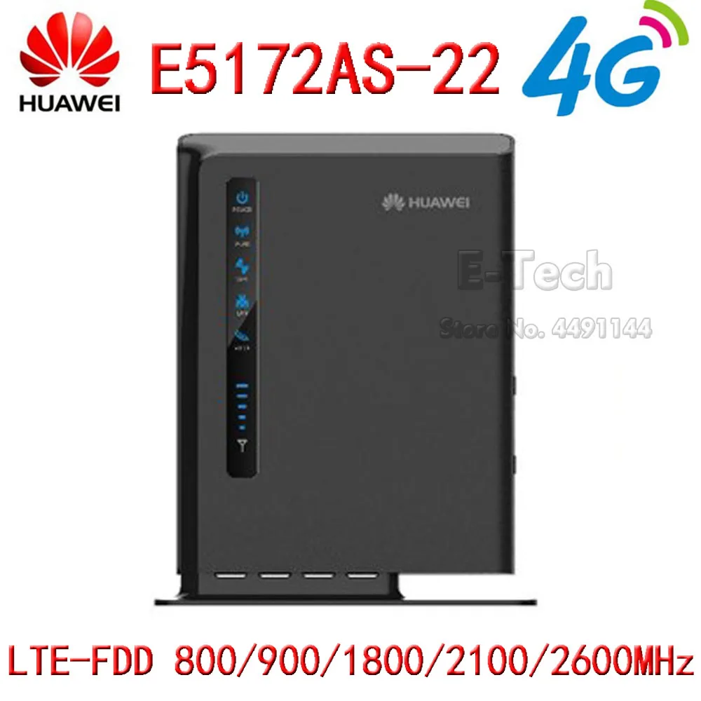 Разблокированный Huawei E5172 E5172s 22 4G LTE мобильный Hotspot шлюз WiFi роутер ключ CPE