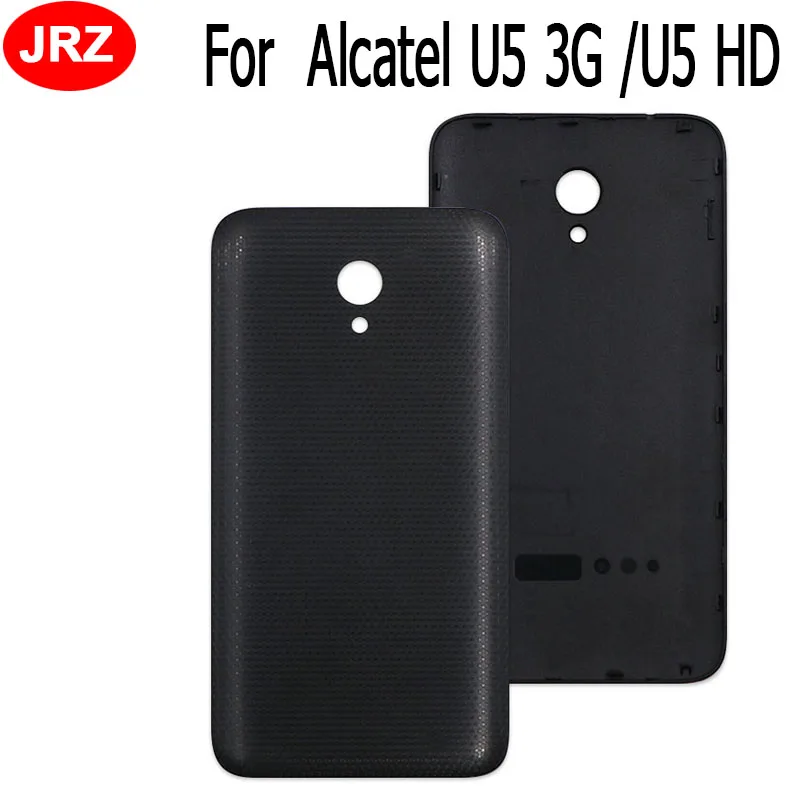 

JRZ 5'' New Battery Case Cover For Alcatel U5 3G Replacement Back Cover Panel Rear Door For Alcatel U5 HD 5047i 5047D 5047