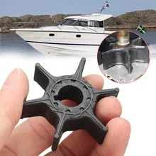 63V-44352-01-00 Водяной насос крыльчатки подвесных лодочных моторов из черного каучука 6 лезвия для Yamaha 2-и 4 такта для Сьерра-18-3040