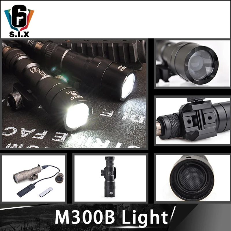 Tactical Airsoft Surefir M300B Light Outdoor Rifle Hunting Flashlight | Спорт и развлечения