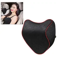 1Pc Comfort Car Headrest Cushion Universal Soft Neck Break Head Support Pillow Car Back Seat Pillowcase for Auto Car Accessories