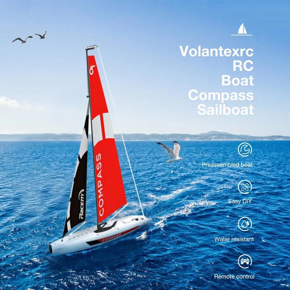 Volantexrc 791 1 65CM 2.4G Size 4CH RC Boat 17G Waterproof Servo
