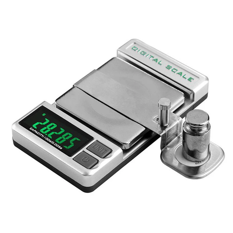 Kaufen LEORY Professional Hoch Präzise Digitale Plattenspieler Kraft Skala Gauge Arm Last Lcd hintergrundbeleuchtung 0,005 100g Für LP Vinyl rekord Nadel