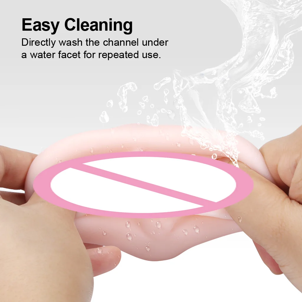Luvkis Male Masturbators Vagina Pocket Sex Toys for Men Pocket Pussy Real Vagina Male Masturbator Stroker Cup Soft Silicone