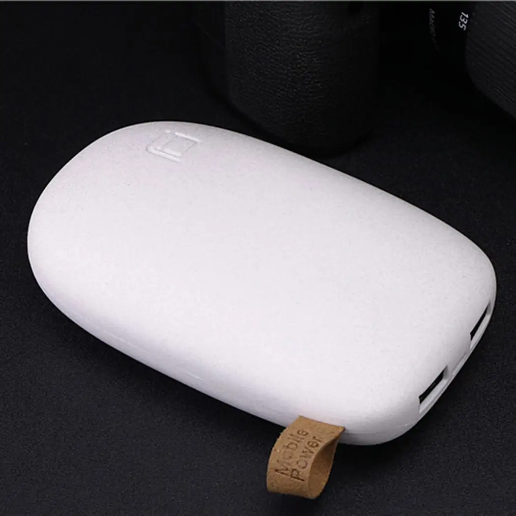 Модный милый портативный двойной USB 80% выход ручной быстрой зарядки внешний