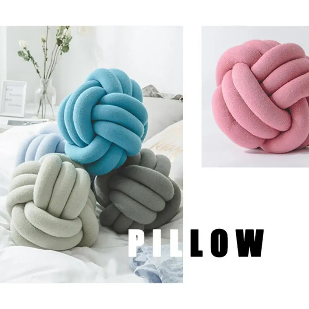 الشمال نمط بسيط اليدوية الزخرفية معقود الكرة شكل رمي وسادة وسادة المنزل كنبة مكتب الوسائد الزخرفية غرفة ديكور الشمال نمط بسيط اليدوية الزخرفية معقود الكرة شكل رمي وسادة وسادة المنزل كنبة مكتب الوسائد الزخرفية غرفة ديكور