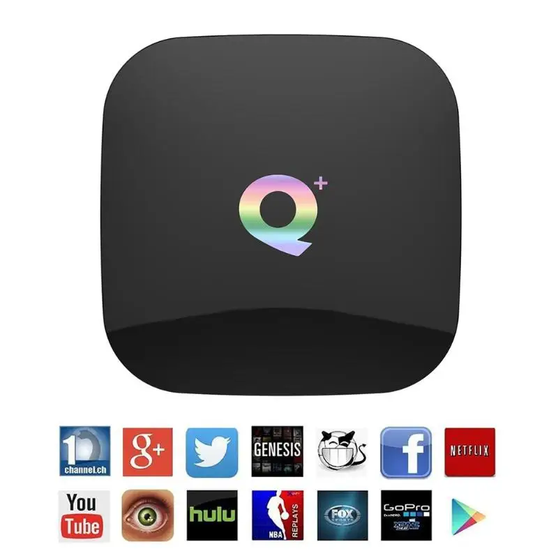 

2019 New Q Plus Android 8.1 Smart TV Box H6 Quad Core 2.4G WIFI 3D 6K Set-top Box Set-top Unit Android TV Box Smart TV Case