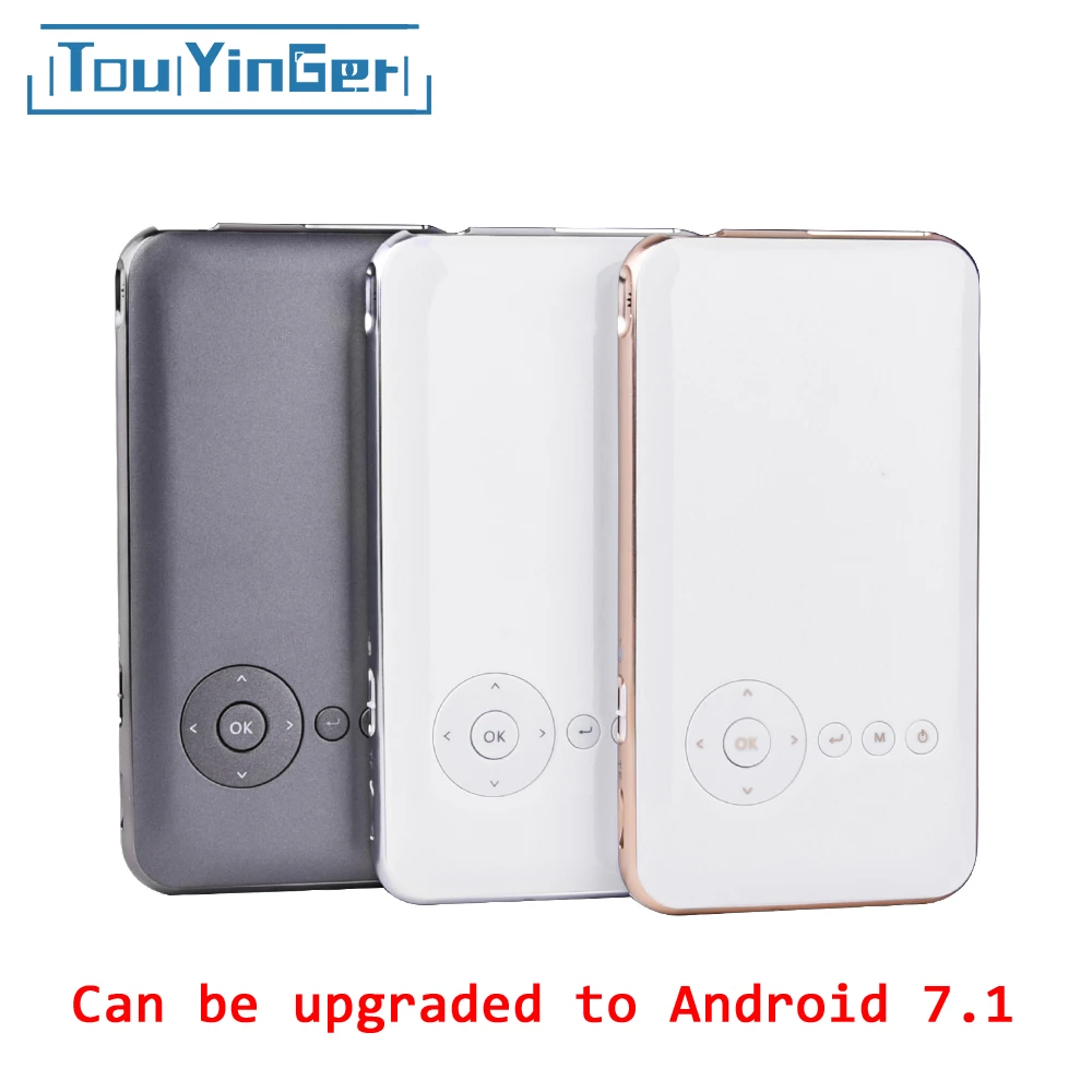 5000mah Touyinger Everycom S6 plus Mini pocket projector dlp wifi portable Handheld smartphone Projector Android AC3 Bluetooth