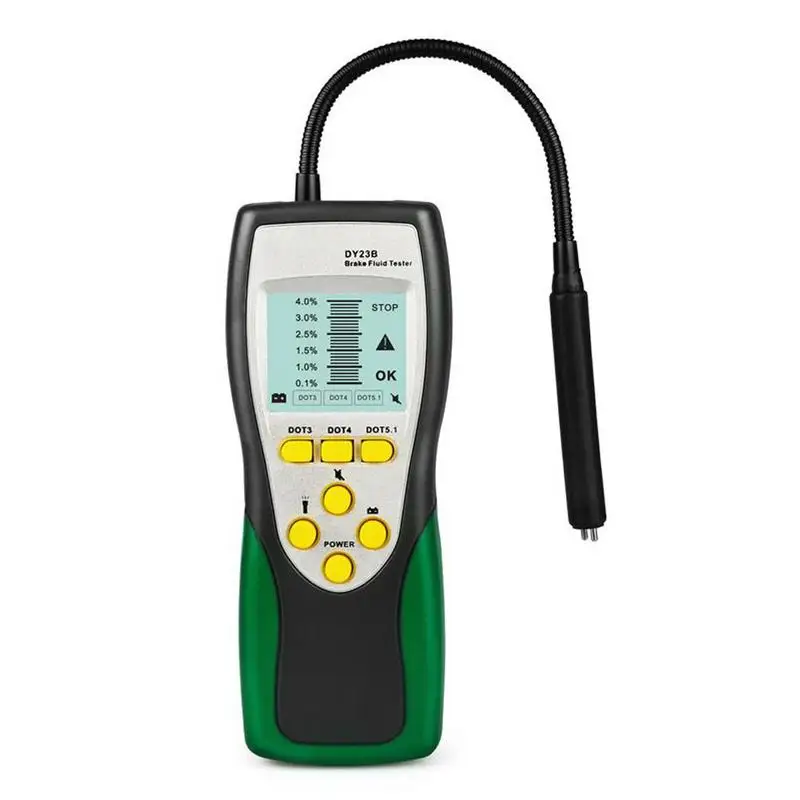 

Automotive Brake Fluid Tester Digital Brake Fluid Inspection Check Car Brake Oil Quality LED Indicator Display DY23B