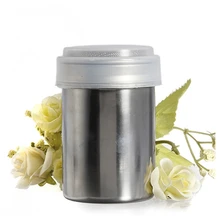 Нержавеющая сталь шейкер для кофе и шоколада глазурь мука какао сахар капучино сито+ крышка