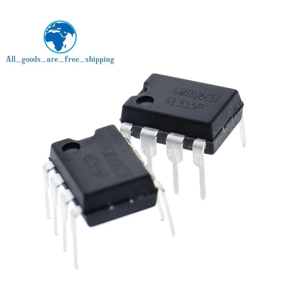 10 шт./лот Новинка NE555 NE555P NE555N точный таймер IC DIP-8