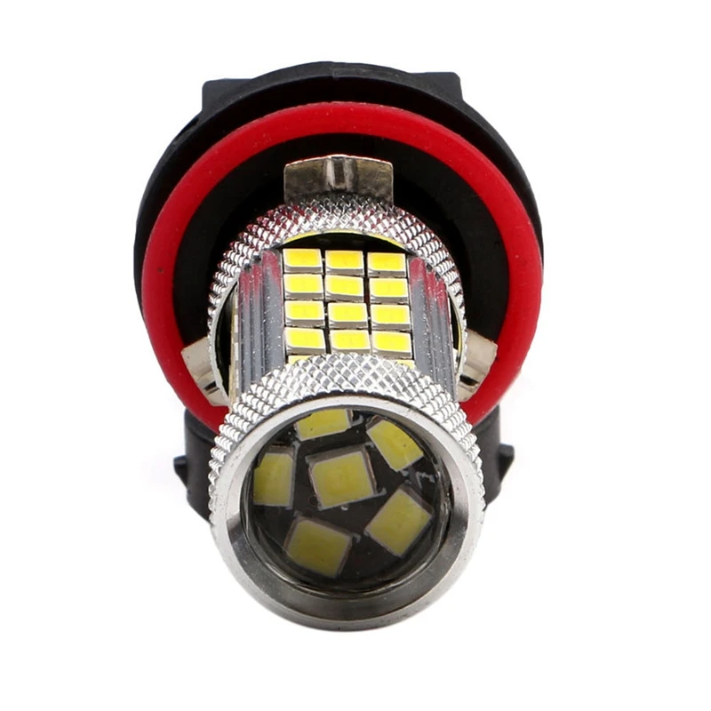 2 шт. H11 12V 2835 66Smd светодиодные лампы авто противотуманные фары автомобильные