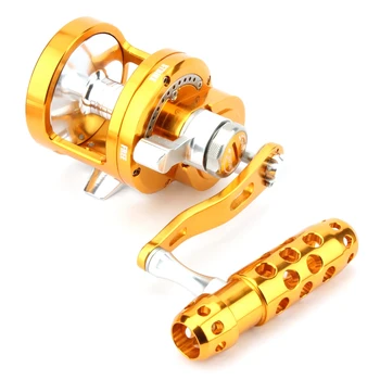 

Full Metal Saltwater Jigging Reel Left/Right Hand 7+1BB Super Power 30Kg Big Game Sea Drum Casting Trolling Reels-SY70