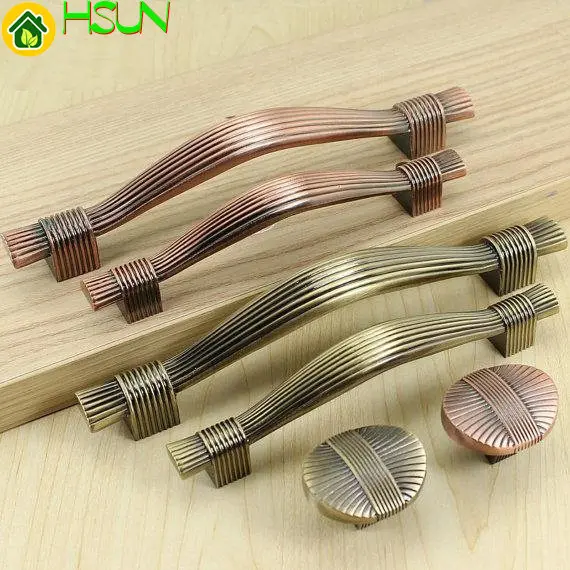 

3.75'' 5'' Drawer Pulls Handles Knobs Dresser Knob Pull Antique Copper Bronze Retro Kitchen Cabinet Pulls Door Handle Pull Knob
