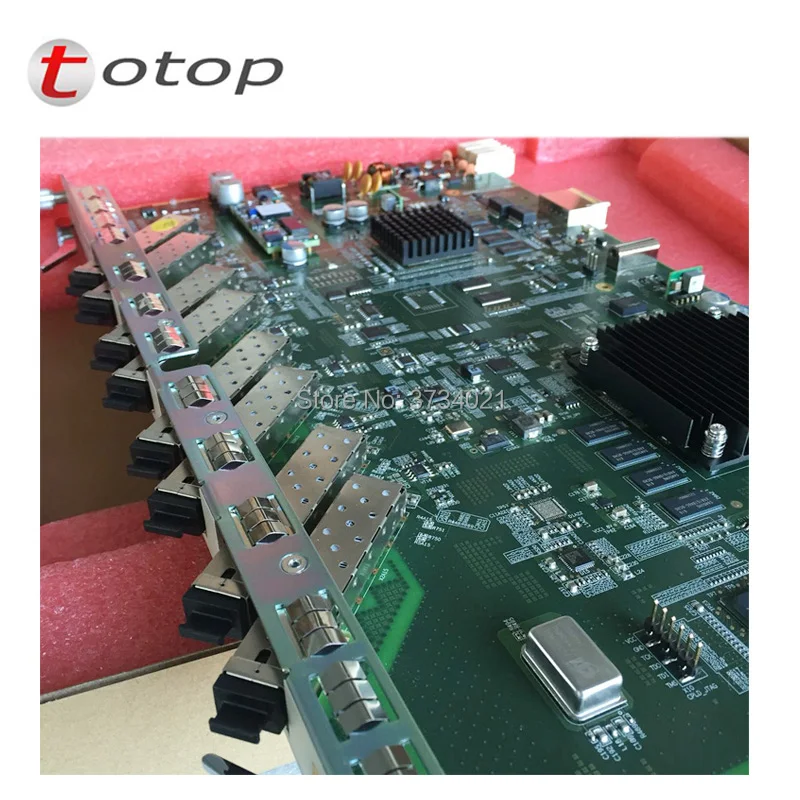 ZTE GTGO 8 портовая плата с шт C + SFP модулями используемыми для ZXA10 C300 C320 GPON OLT Tablero
