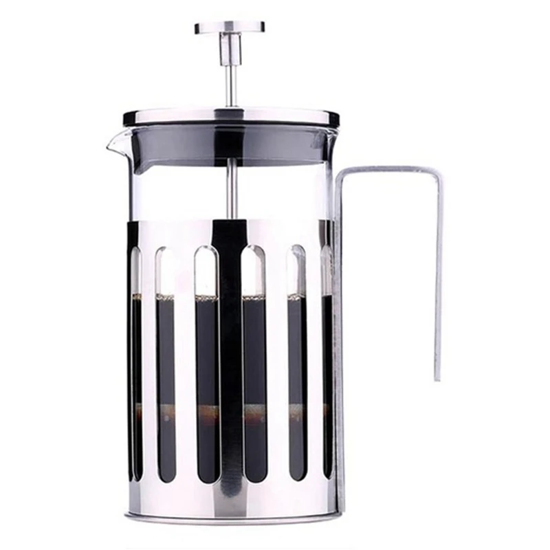 

French Presses Vertical Lines Coffee Pot Coffee Maker Kettle Tea Pot Household Kettle Tea Pot