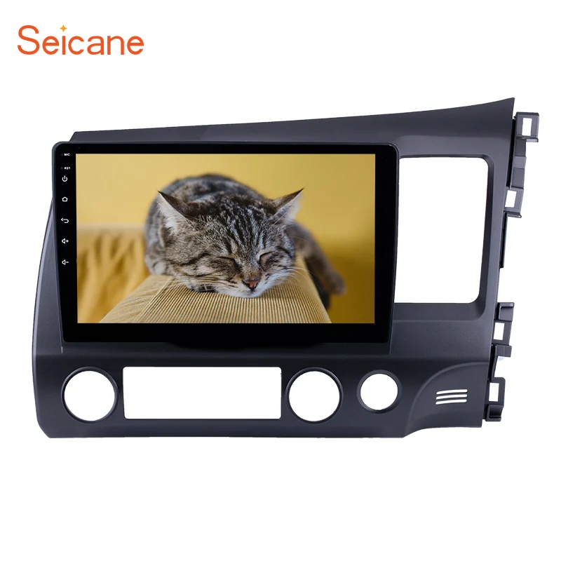 Seicane 2 Din 10 1 &quotAndroid 7 1/8 автомобильное радио для HONDA CIVIC RHD GPS навигационная система