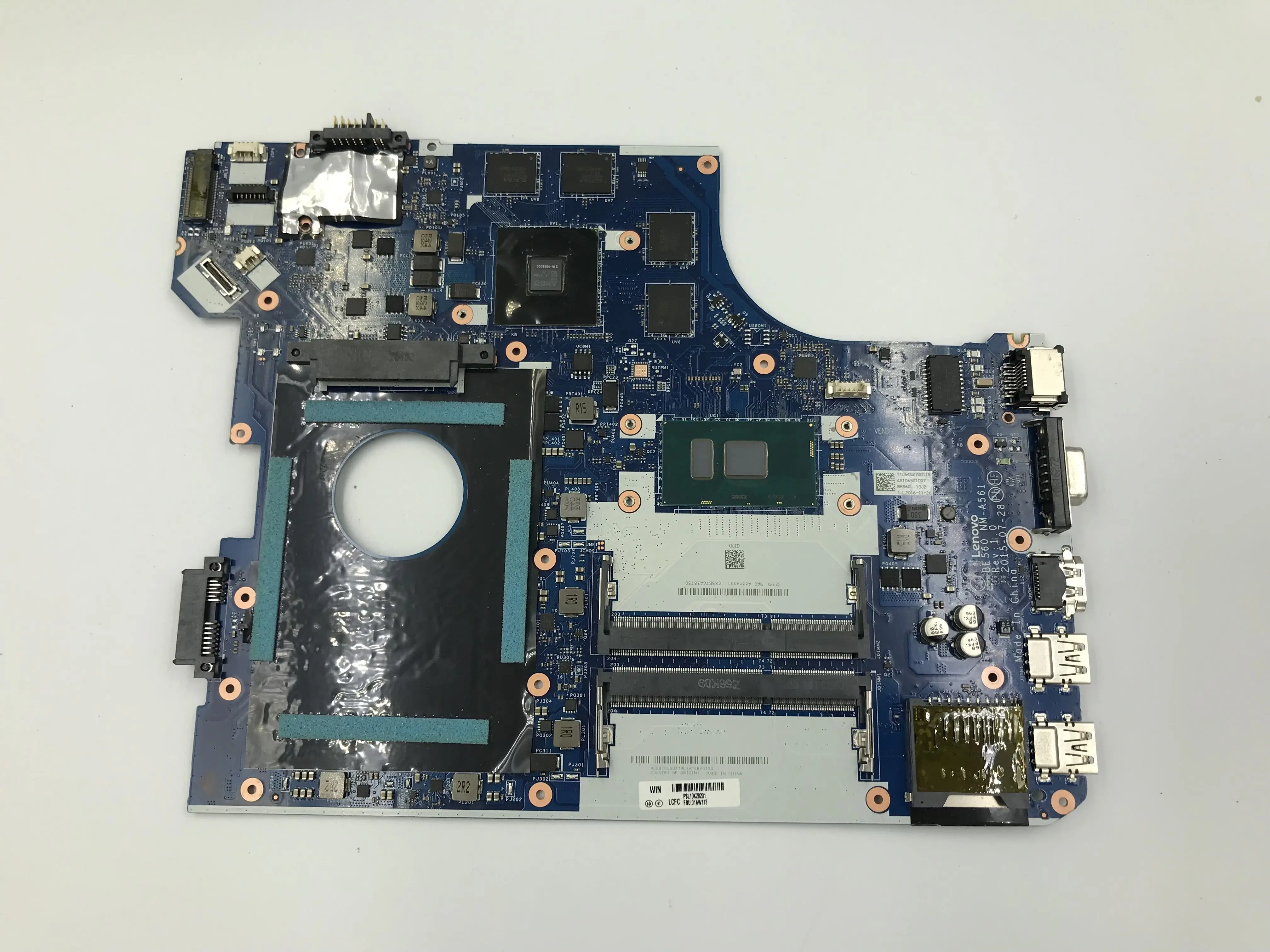Материнская плата для ноутбука lenovo thinkpad E560 NM A561 01AW113 с диагональю 100% дюйма