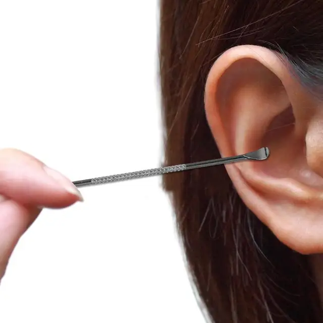 New 1pcs Ear Wax Pickers Stainless Steel Ear Picks Wax Curette Removal