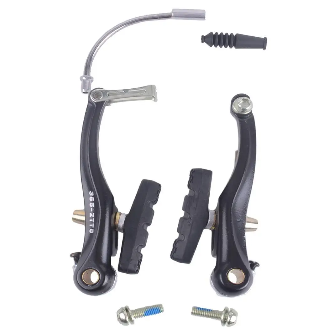 

High Quality Mountain Bicycle Bike MTB BMX Cruiser Linear Pull V Brake Caliper Set With Brake Pads Cheap brake