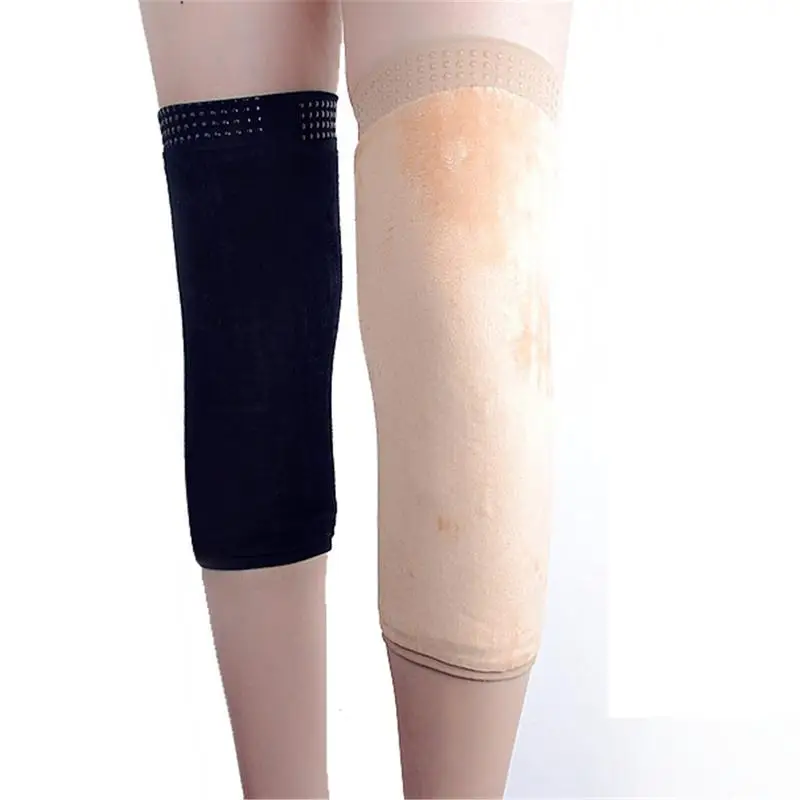 

Secondary Pressure Kneepad Sports Silicone Non - Slip Fleece Lined Warm Knee Support Preventing Arthritis