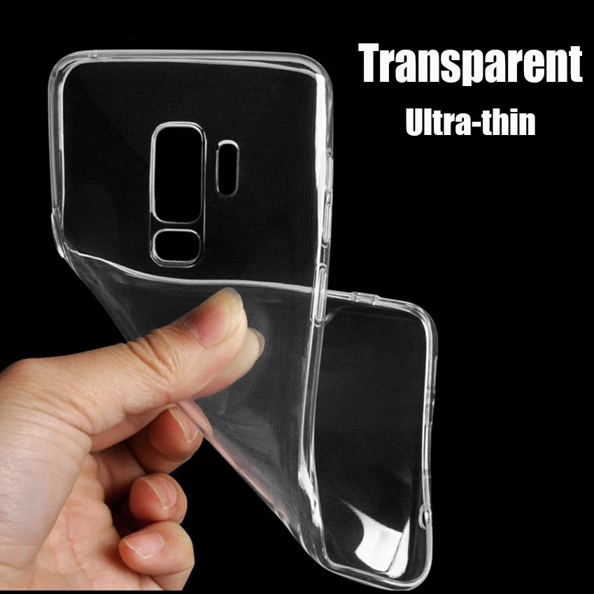 

LOVECOM Hot Transparent Ultra-thin Soft TPU Phone Case For Samsung Galaxy J3 J4 J6 J7 J8 2017 2018 A5 A7 A8 Plus S9 Plus Note 9