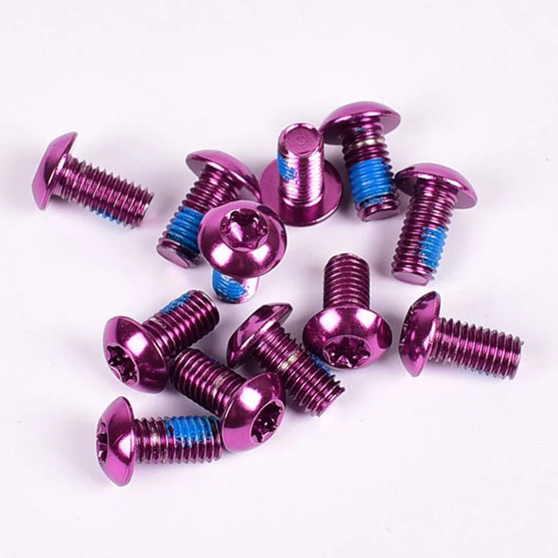 12 шт. Велоспорт велосипед MTB велосипеда T25 Torx M5x10mm дисковый тормозной ротор