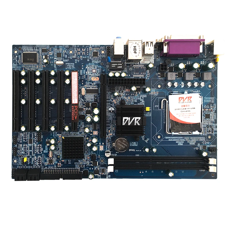 

Jia Huayu G41DVR NVR,DVR G41 5PCI Motherboard,LGA775/771 Motherboard,ATX Motherboard RTL8105E Ethernet Board DDR3 Memory