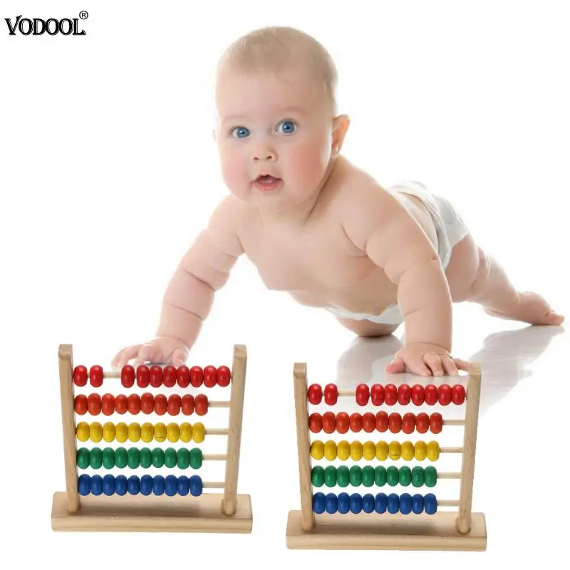 

Wood Toy Mini Beads Abacus Wooden Toys Baby Kids Boys Math Early Learning Educational Toys for Children Brinquedos Juguets
