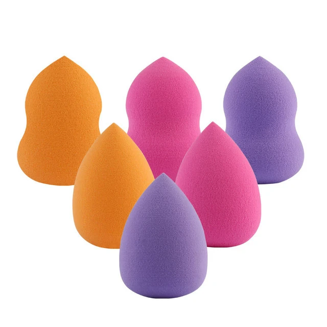 

MAANGE 6Pcs Foundation Sponge Cosmetic Puffs Powder Make Up Facial Contour