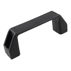 Черный (90 мм) с 8,9 см расстояние между отверстиями пластмассовые, для шкафов и ящиков Ручки