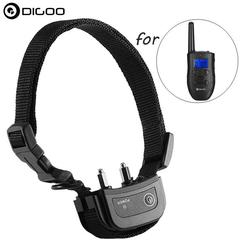 

Digoo DG-PPT1 Rechargeable Pet Trainer Waterproof Stop Barking Collars Remote Dog Training Collar