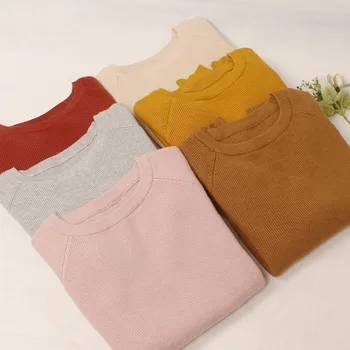 

High Quality Thick Warm Women Autumn Winter Pullover Sweater Knitted Casual Jumper Top O-Neck Long Sleeves Femme Sweater