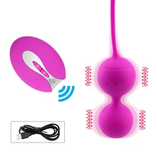 Sexo Remote Control Love Jump Egg Massage Vibrator Sex Toy for Women Kegel Balls Female Masturbator Anal Vaginal Tighten Trainer