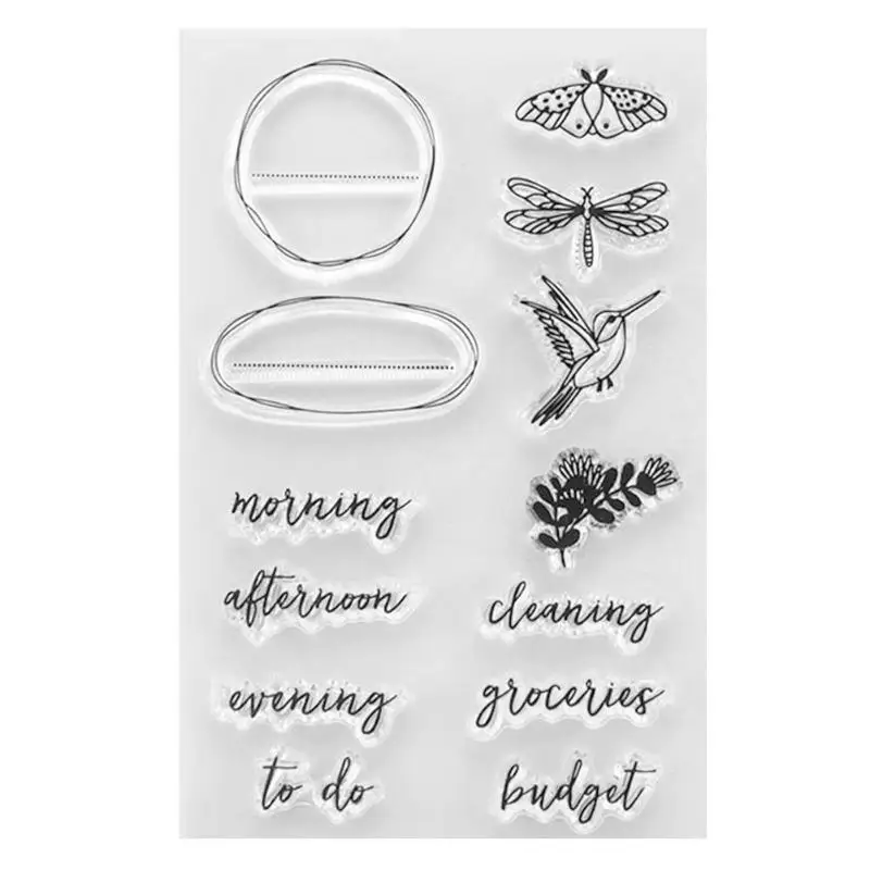 

Silicone Clear Stamps Christmas Elk Cutting Dies for DIY Scrapbooking/Photo Album Cards Paper Craft Party Decoration Supplies